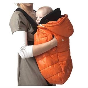 SOLD Clementine pookie poncho baby carrier cover
